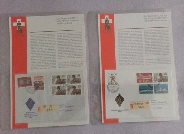 Alle Briefmarken: Album Schweizer Feldpost 28 Blätter – Neu (gemäss Beschreibung) aus Thalwil von holoarte 4