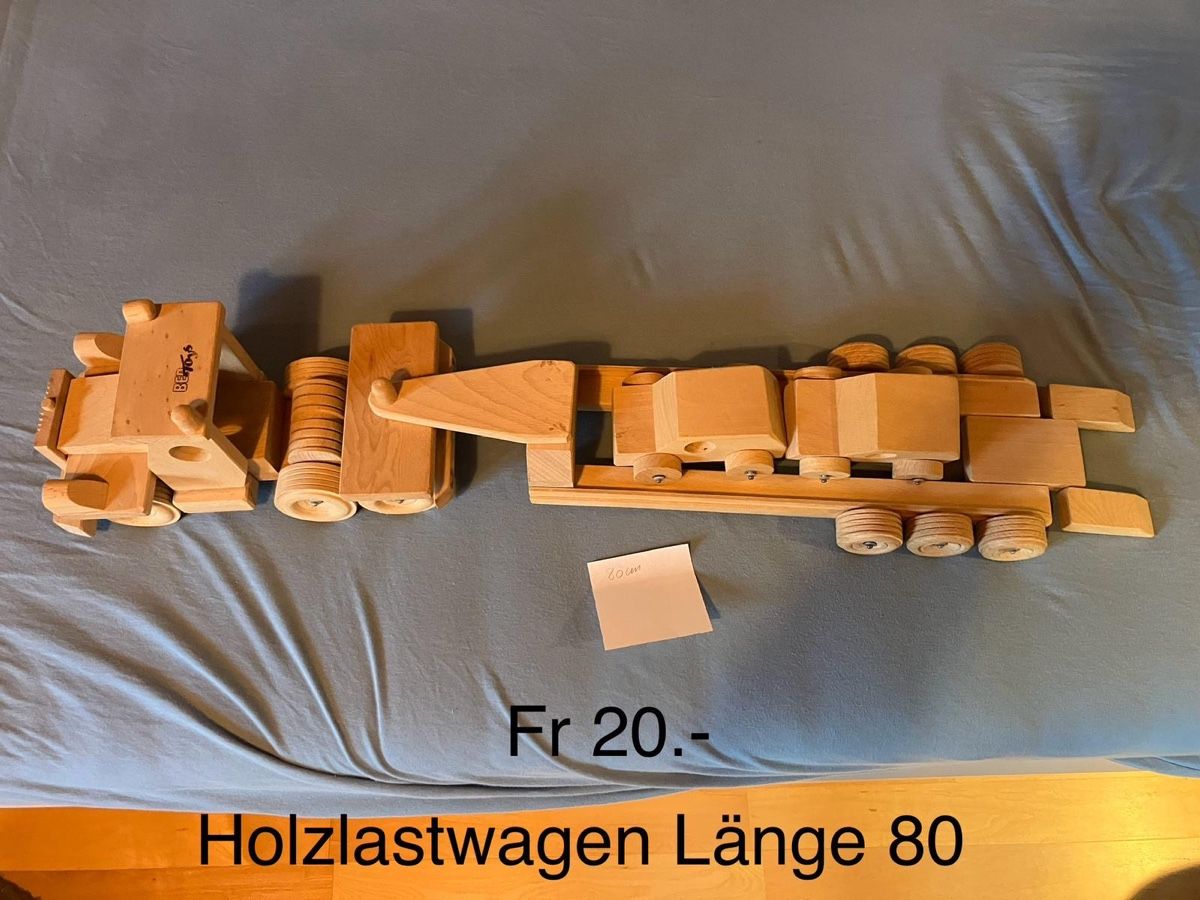 Fahrzeuge für Kinder: Holzlastwagen – Gebraucht aus Uttigen von daeni_83