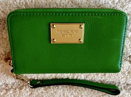 Michael Kors Portemonnaie, grün, neuwertig, Top Zustand
