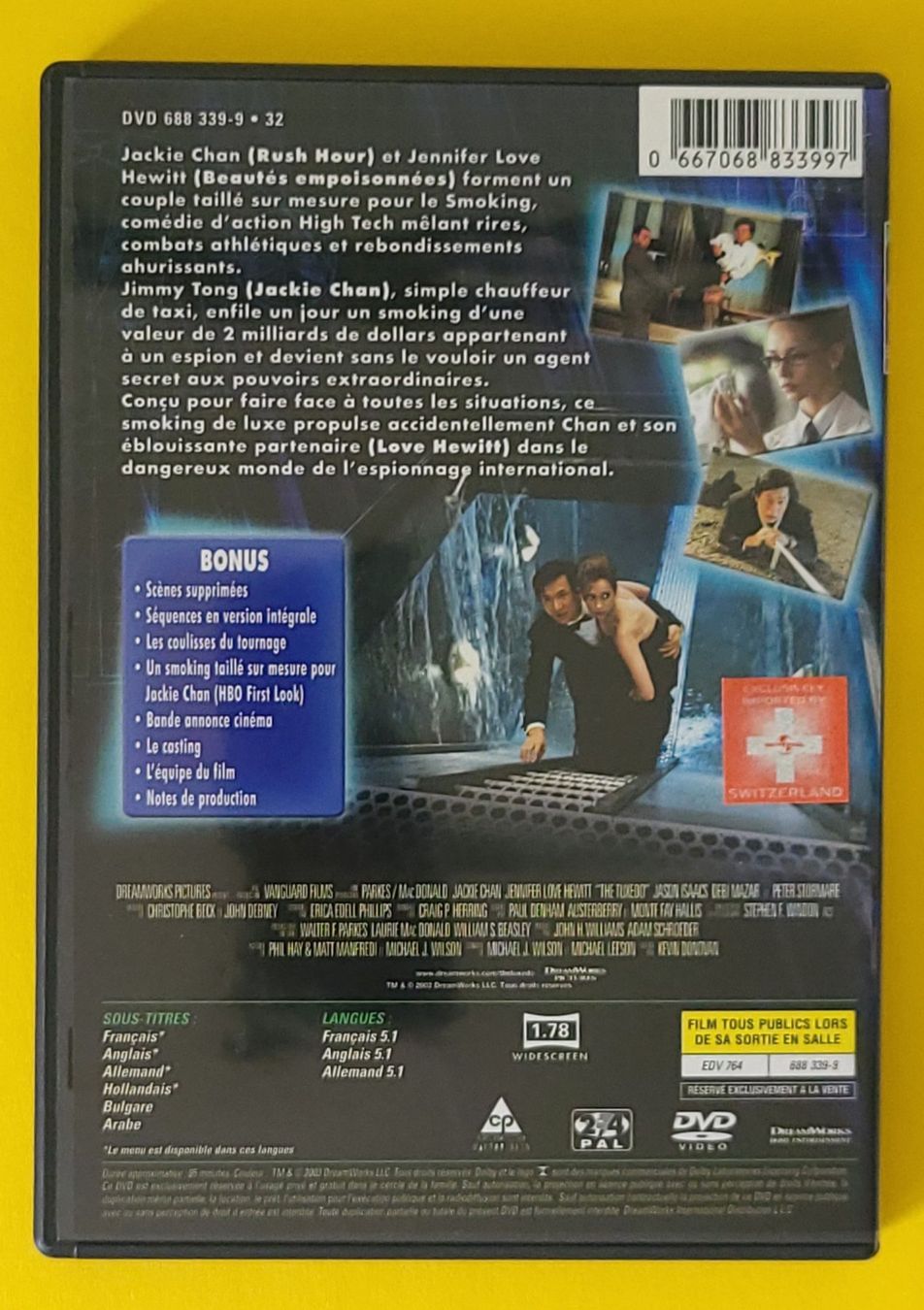Tutti i DVDs: DVD - JACKIE CHAN - Le Smoking – Usato da Pully venduto da Stewoui 1