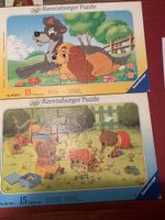 2 Ravensburger Puzzle Sujets Disney & Bär 15 Teile Ki9