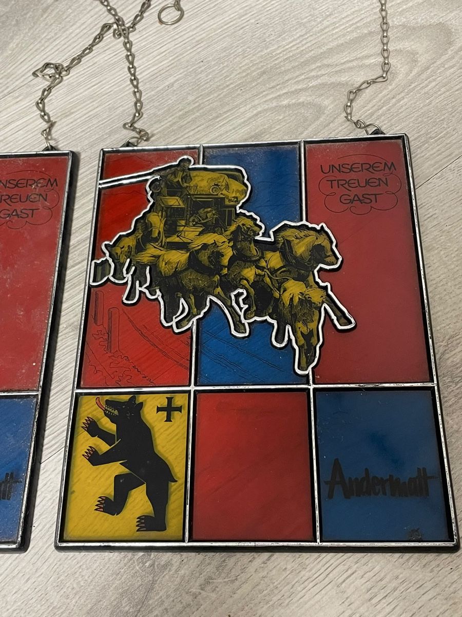 Gemälde: Deux. Tableaux suisses. – Gebraucht aus Montreux von Pipo7878