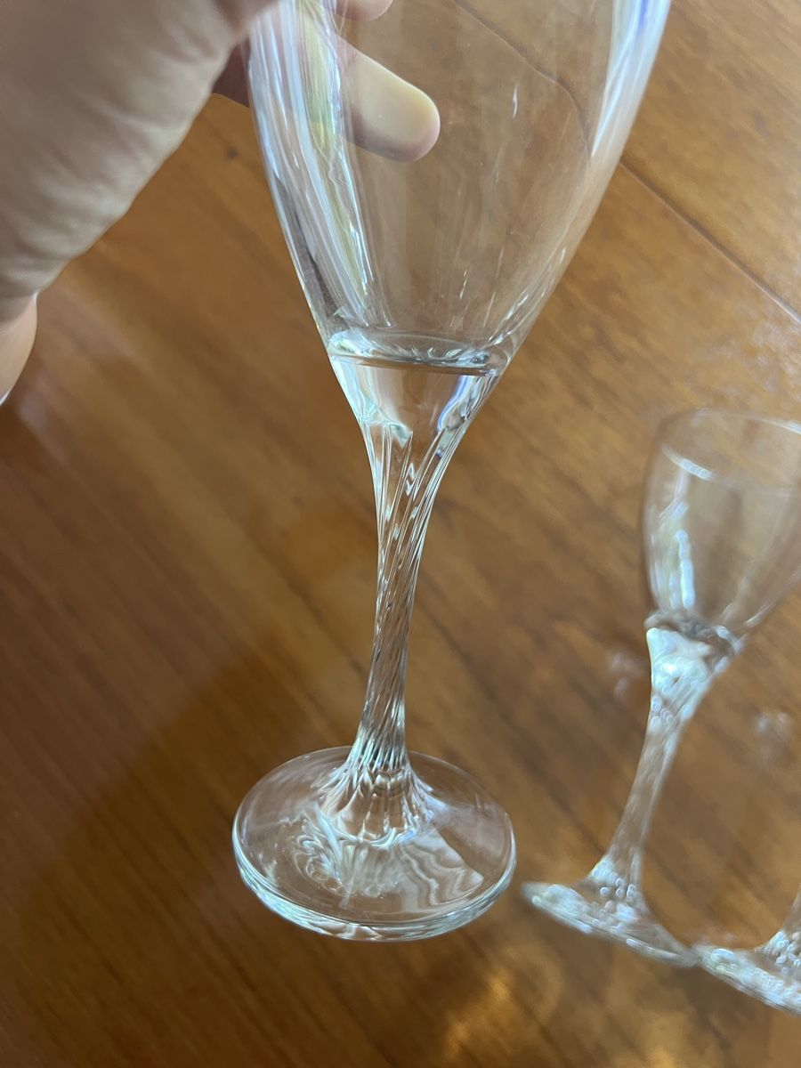 Gläser: Drei elegante Gläser – Gebraucht aus Zürich von Zurich_TimeCapsule 3