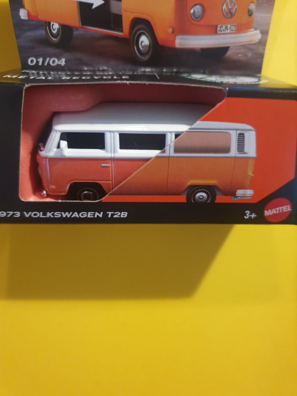 Matchbox Modellini d'auto: Matchbox 1973 VOLKSWAGEN T2 B – Nuovo e nell'imballaggio originale da Oftringen venduto da Rotor 4