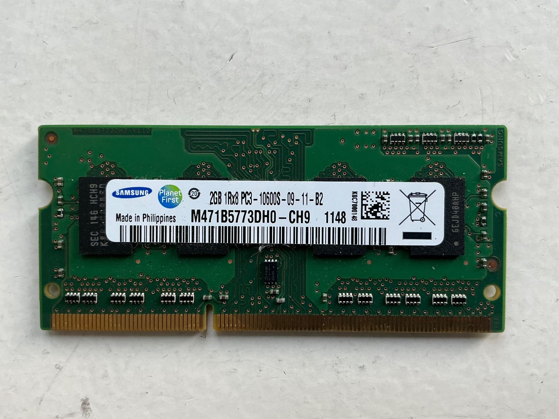 Samsung Memoria / RAM: SODIMM 2 GB RAM – Usato da Zürich venduto da nar_wal