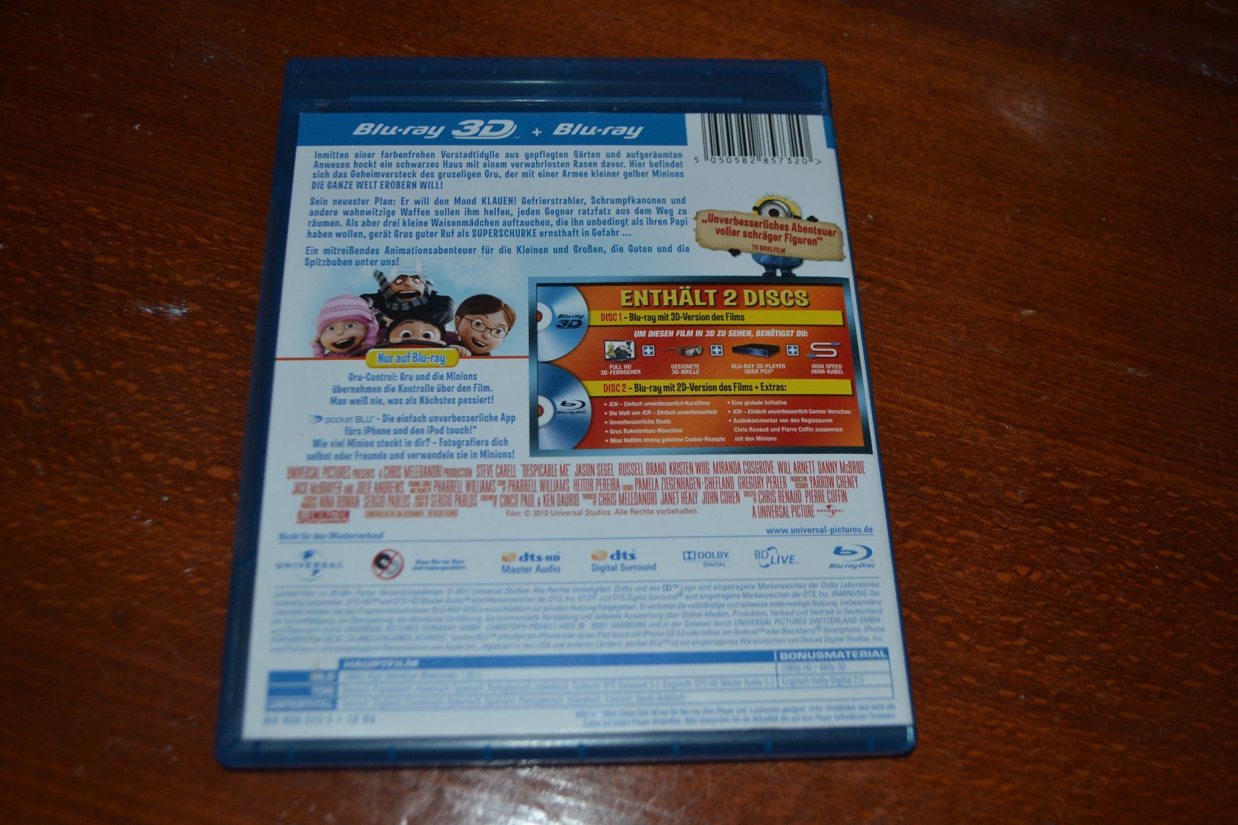 Tutti i DVDs: Ich einfach unverbesserlich 3D – Usato da Laupen ZH venduto da chefdom 1