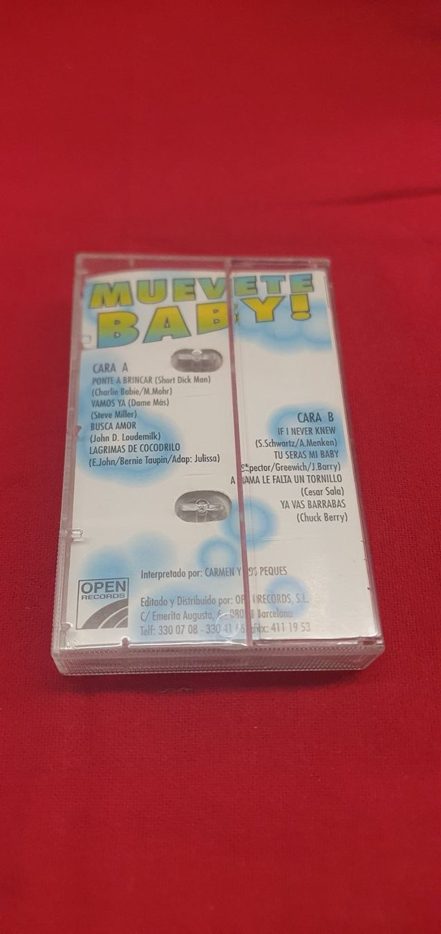 Musicassette: Musicassetta "Muevete baby!" – Usato da Melano venduto da H-Sara 1