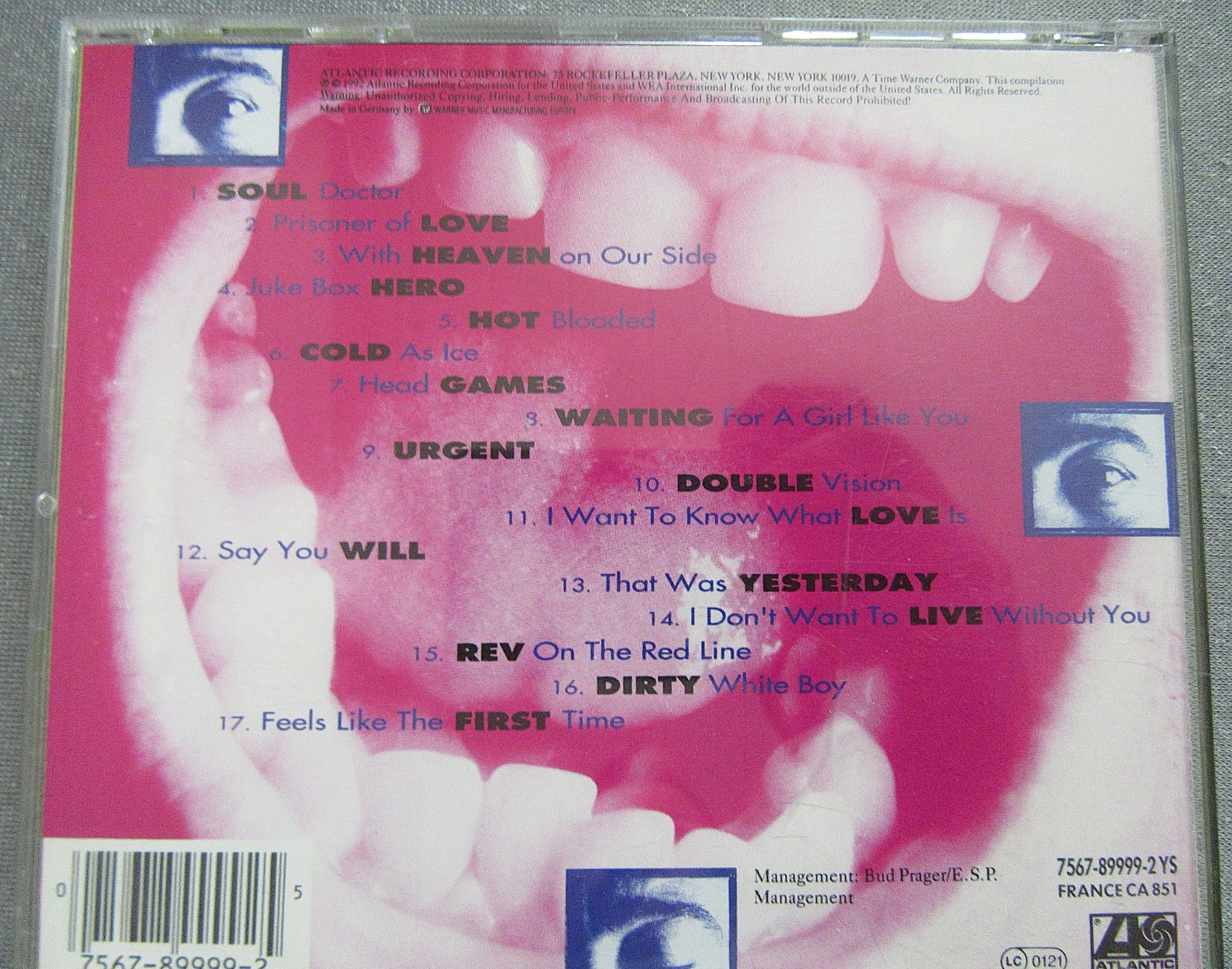 CD: CD - Foreigner - The Very Best And Beyond – Usato da Auenstein venduto da Padabimbim 2