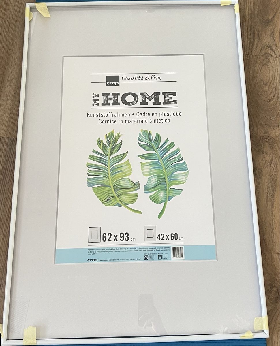 Cornici: Coop Home  Kunststoffrahmen 62x93cm – Usato da Glis venduto da eve_lts7
