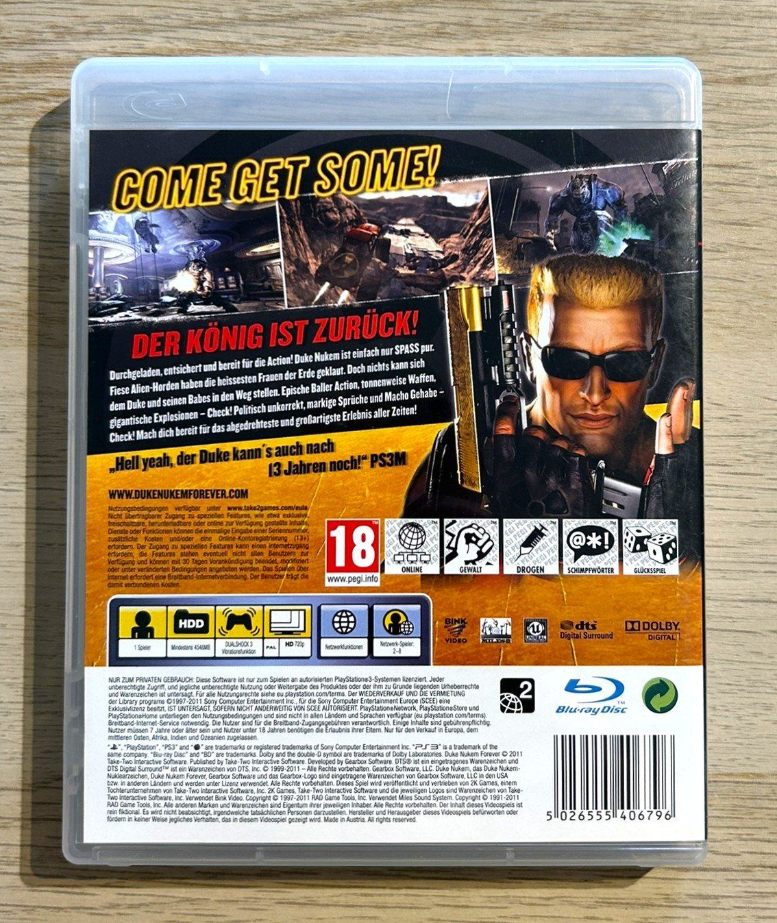 Sony Giochi: Duke Nukem Forever PS3 – Usato da St. Gallen venduto da Alpine.Arcade 1