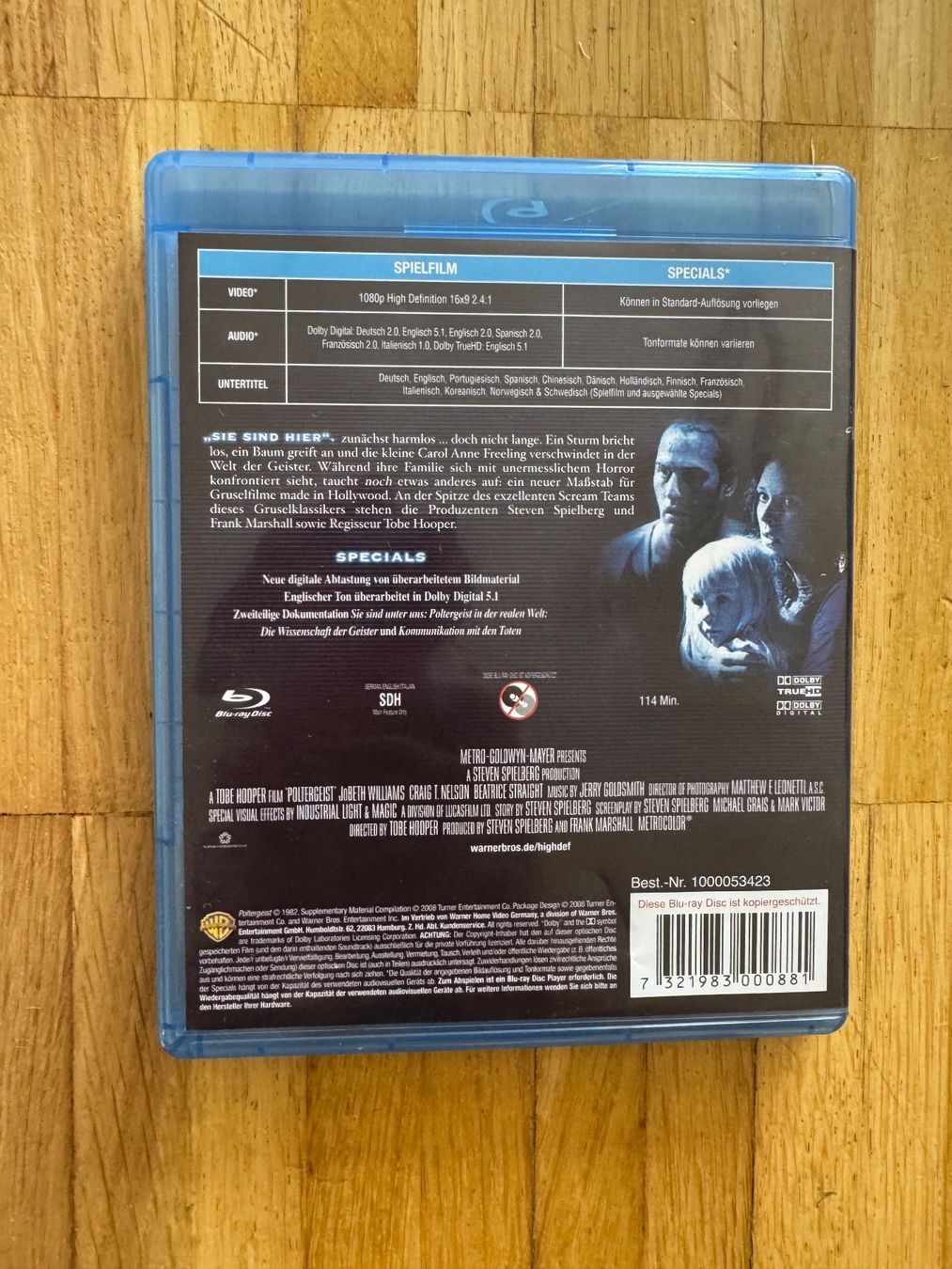 Alle DVDs: POLTERGEIST. (BLU-RAY) – Gebraucht aus Basel von san_2qlq 1