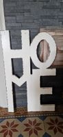 Dekoratives Holzbild "HOME" - Vintage Stil!