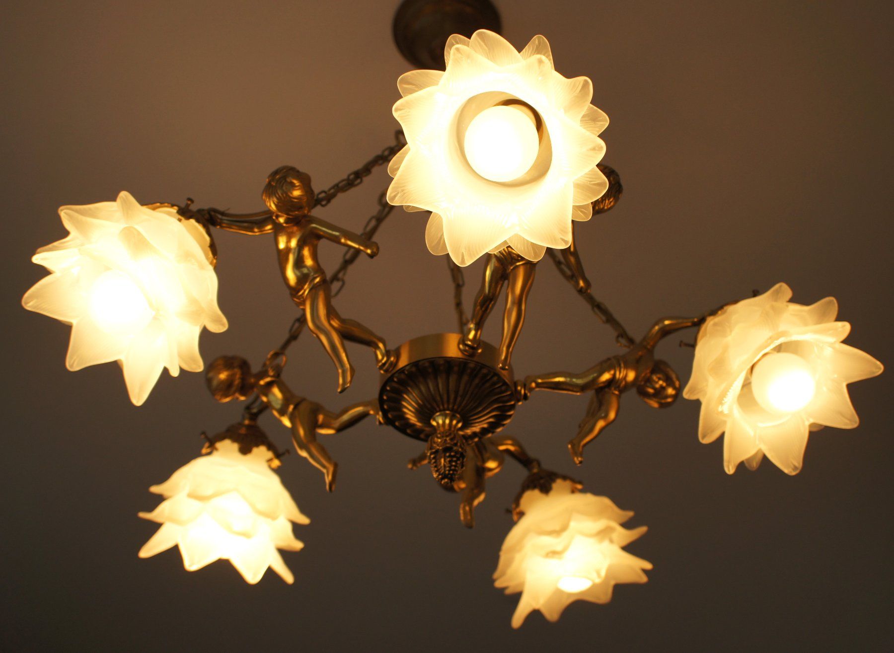 Lampadari & plafoniere: Jugendstil Kronleuchter – Usato da Kriens venduto da 1mars10 5