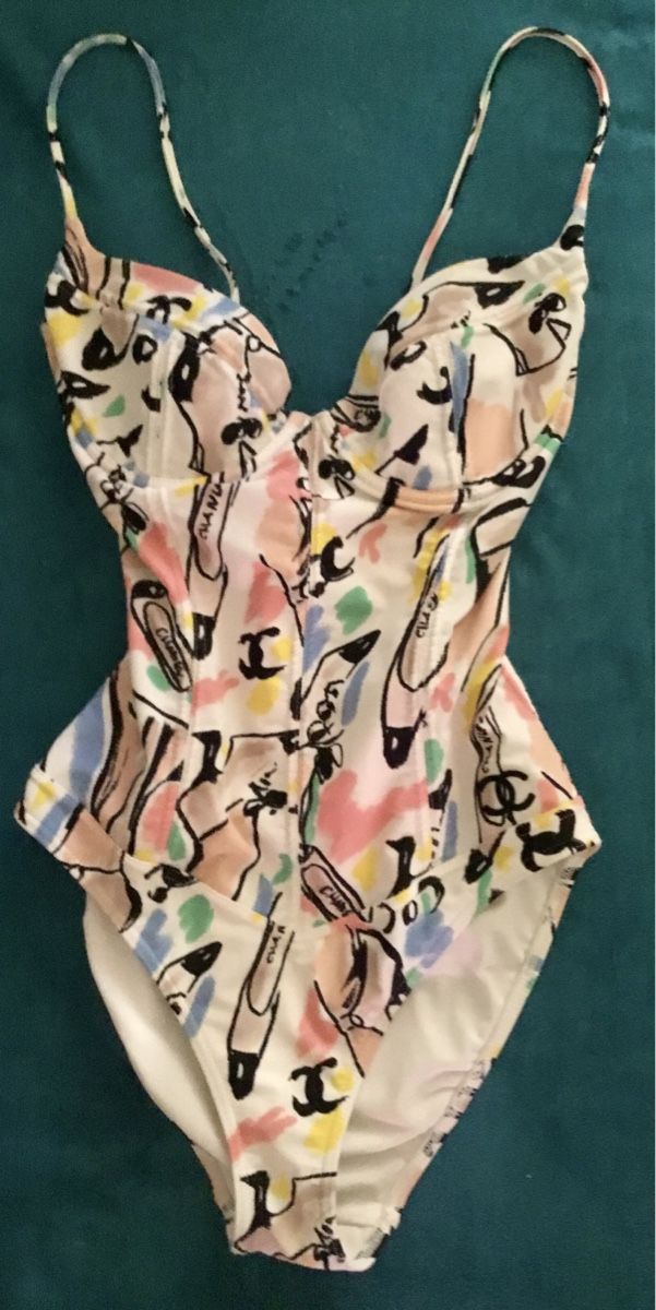 Chanel Costumi da bagno & Bikini: Chanel Badeanzug Vintage Neuwertig – Nuovo (secondo la descrizione) da Schlieren venduto da Jeajet