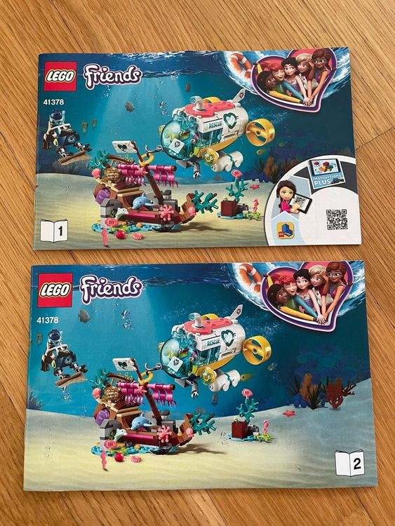 Lego Friends 41378, Rettungs-U-Boot, komplett | Kaufen auf Ricardo