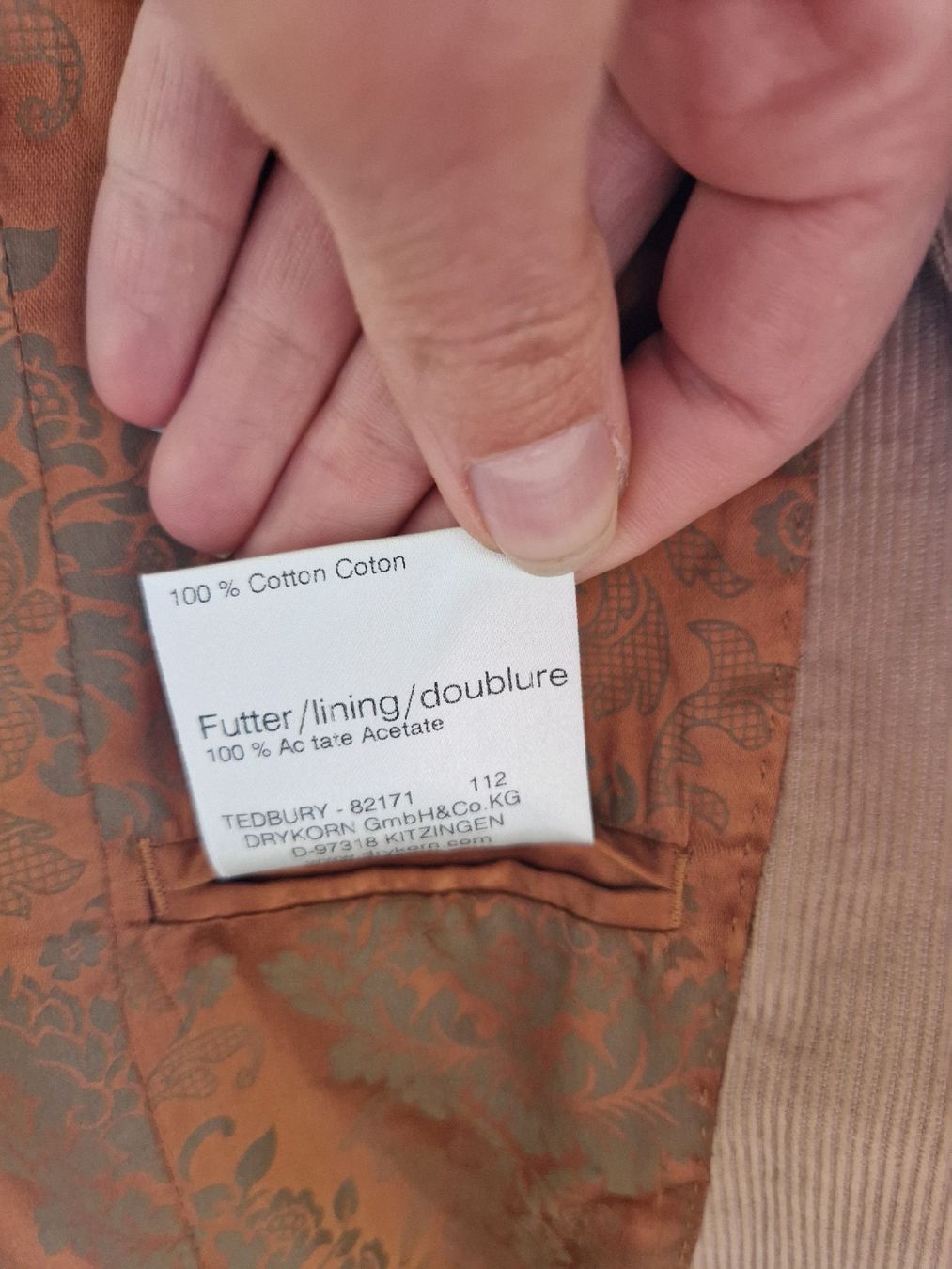 Drykorn Giacche: Drykorn Grosse S Blazer Jäckli – Usato da Walchwil venduto da Petulas 1