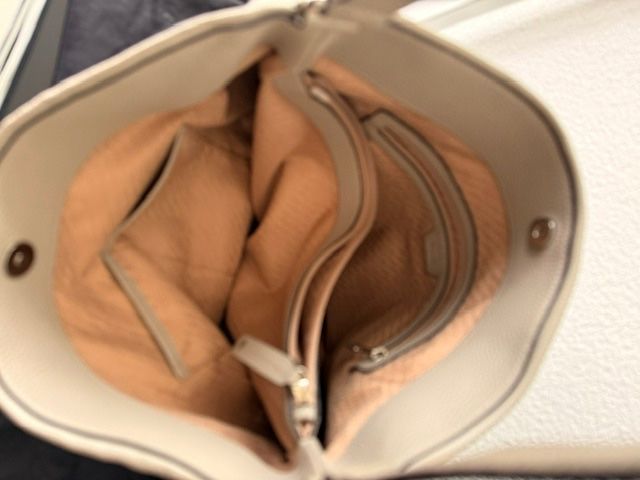 Navyboot Borse da donna: Schultertasche von Navyboot, helles beige – Usato da Worb venduto da Soben 4