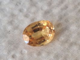 Gelber Saphir Ceylon (Sri Lanka) ca. 2.6 ct.