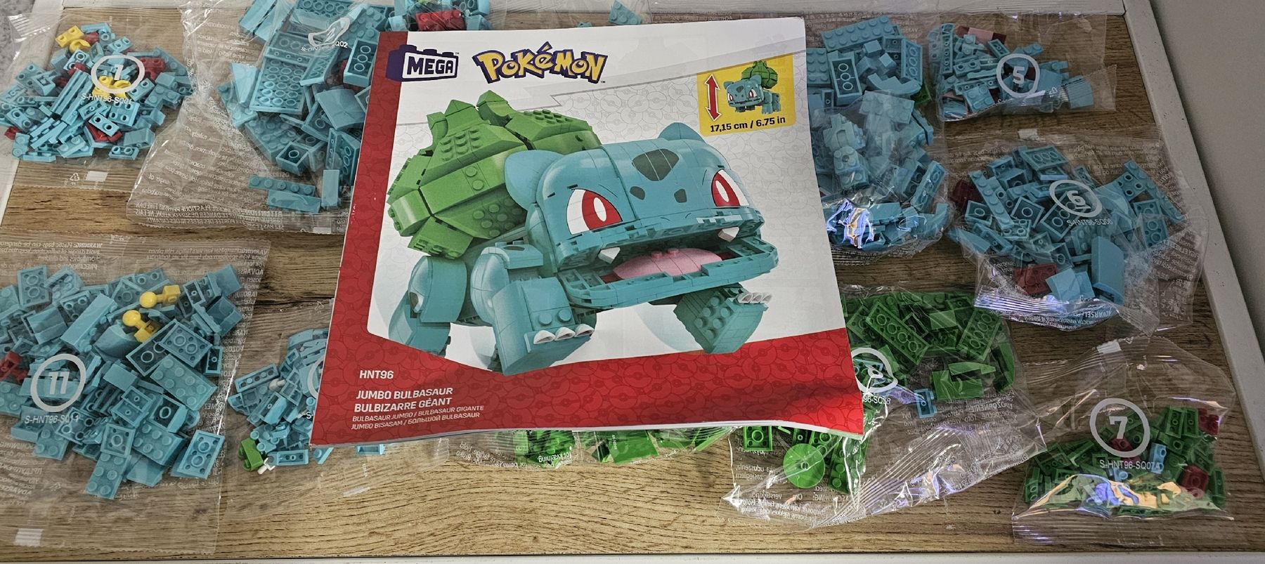 Mega Kit di costruzioni: Pokemon Mega Construx Jumbo Bisasam – Nuovo e nell'imballaggio originale da St. Gallen venduto da plh_n2wm 1