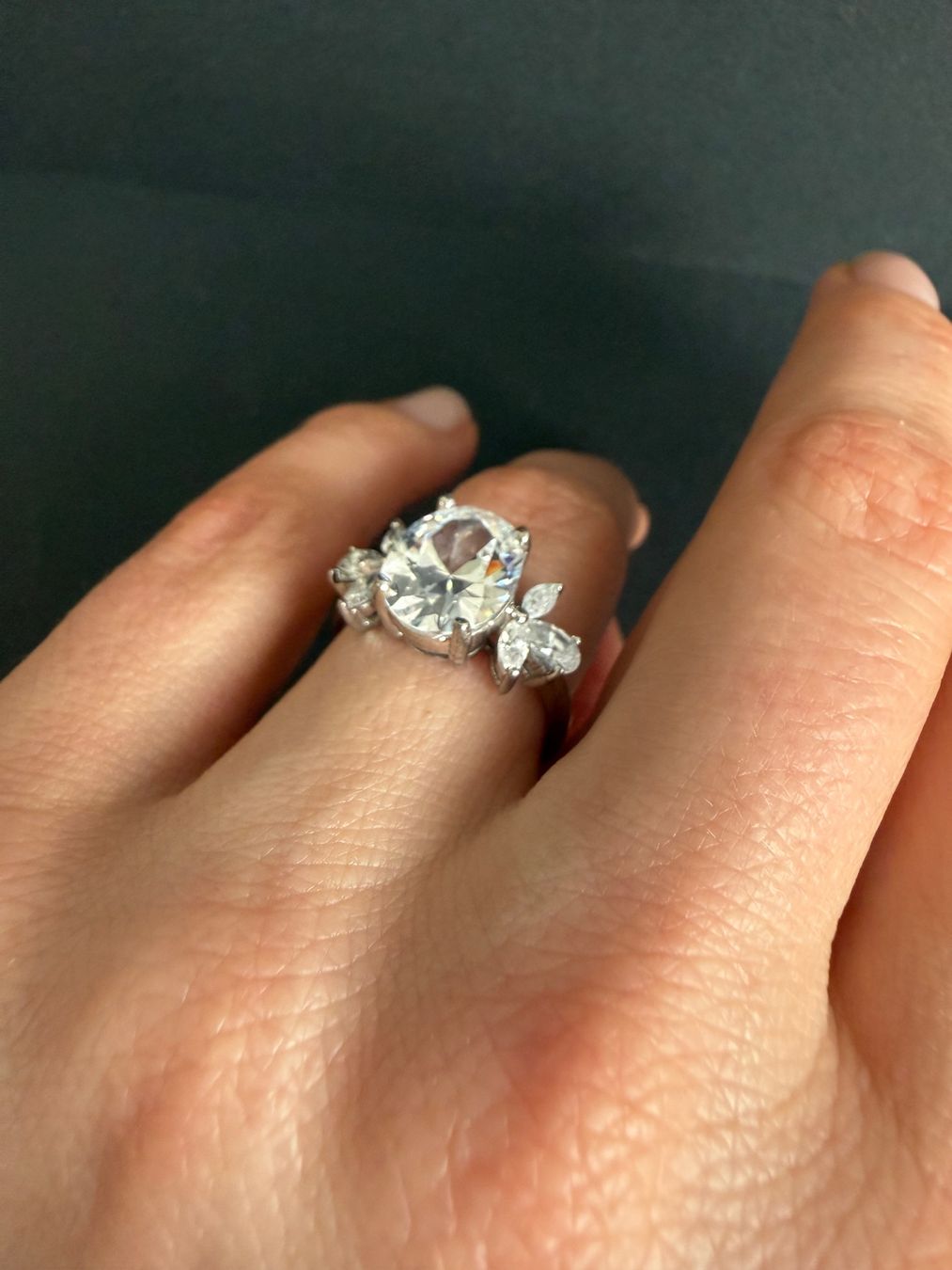 Anelli: Silber Ring mit Zirkonia 925 – Usato da Spiegel b. Bern venduto da Rogger72 6