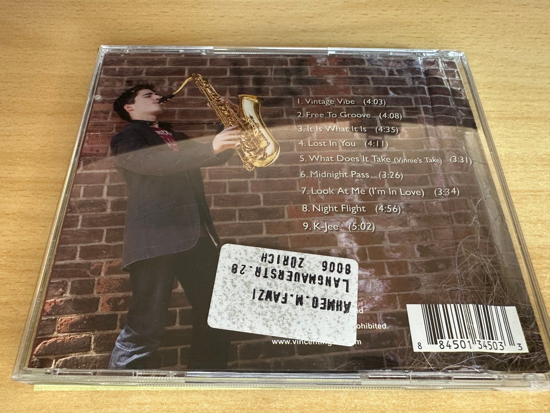 CDs: Vincent Ingala – North End Soul – D'occasion à Rikon im Tösstal par Alpenmutz 1