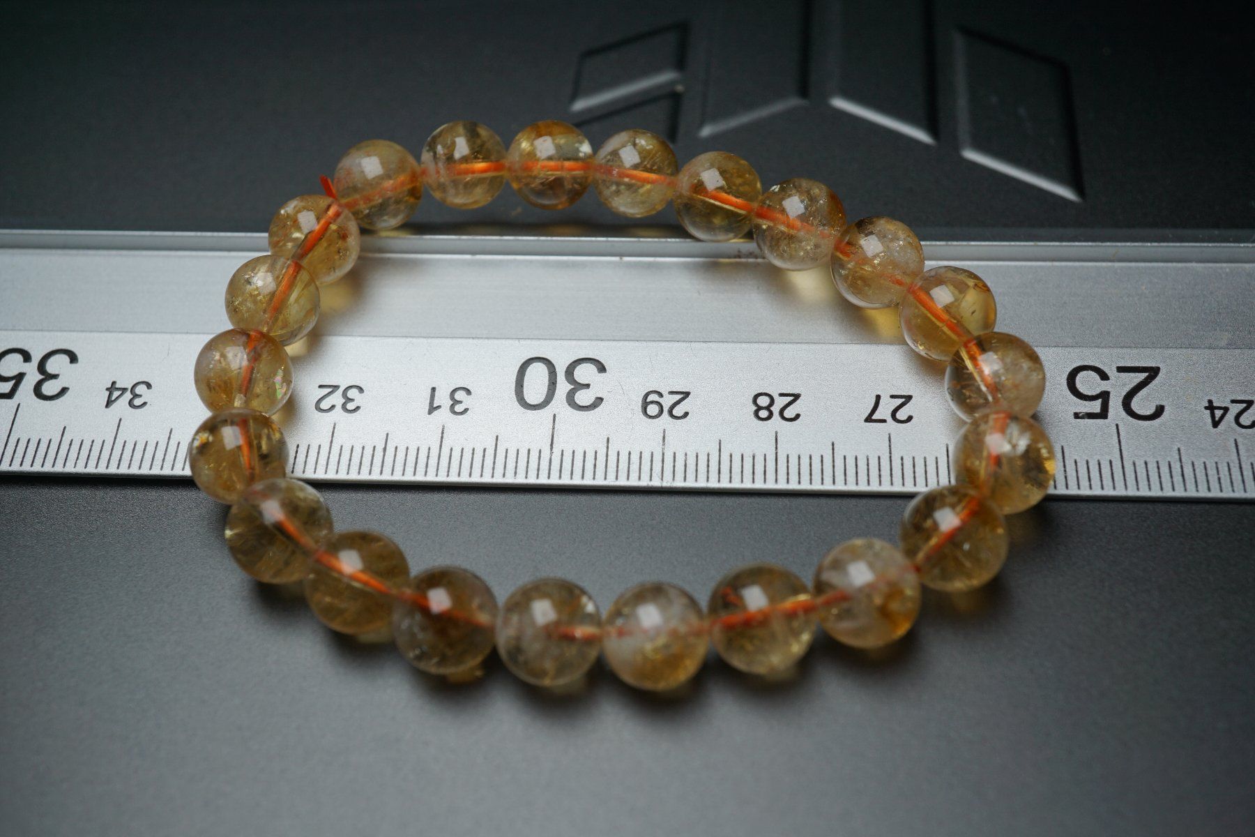 Bracciali & Braccialetti: Citrin 8mm  Kugel Armband     Topstone – Nuovo e nell'imballaggio originale da Eschenbach SG venduto da topstone 1