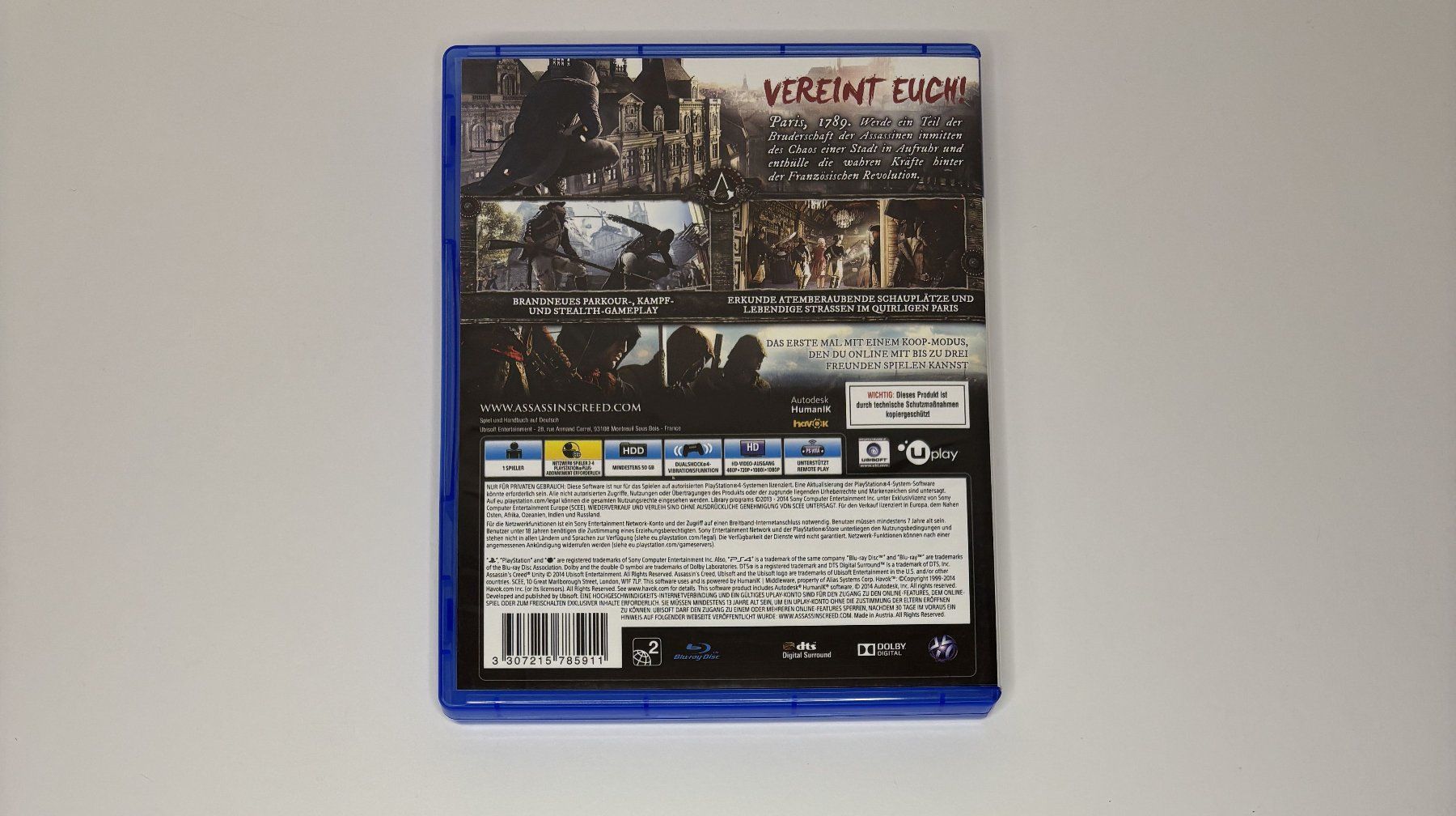 Giochi: PS4 - Assassin's Creed: Unity – Usato da Allschwil venduto da Bullach 2