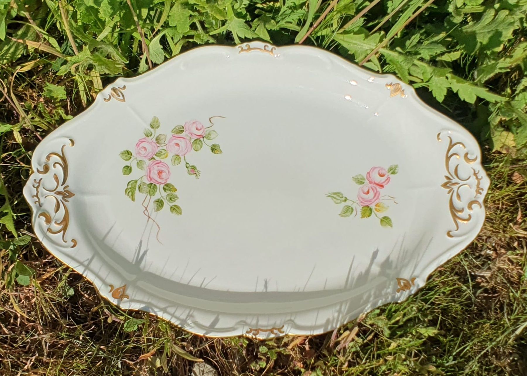 Servierplatten: Weimar :Plat à gâteau/ Kuchenplatte/ Piatto per torta – Gebraucht aus Fribourg von SD1910 6
