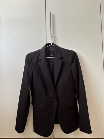 Elegant Mango Black Blazer - S