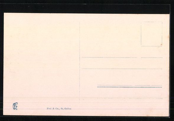 Cartoline postali: AK Gonten, Gesamtansicht mit Kirche – Usato da Berlin venduto da bartko-reher 1
