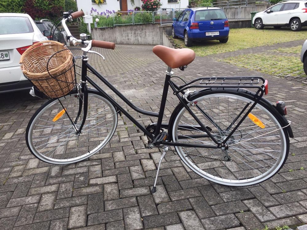 Wunderbar Hollandrad Korb Vorne Ebenbild