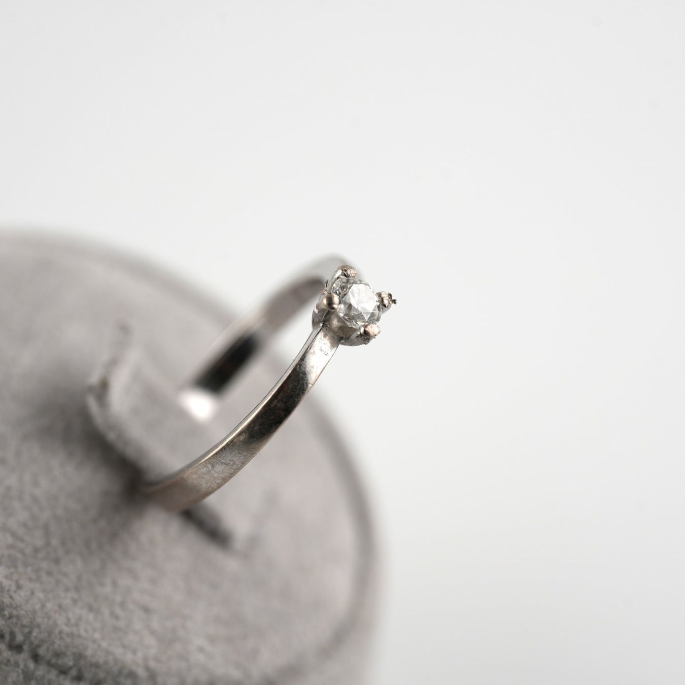 Anelli: Solitärring Weissgold 18K – Usato da Basel venduto da Vip24 1