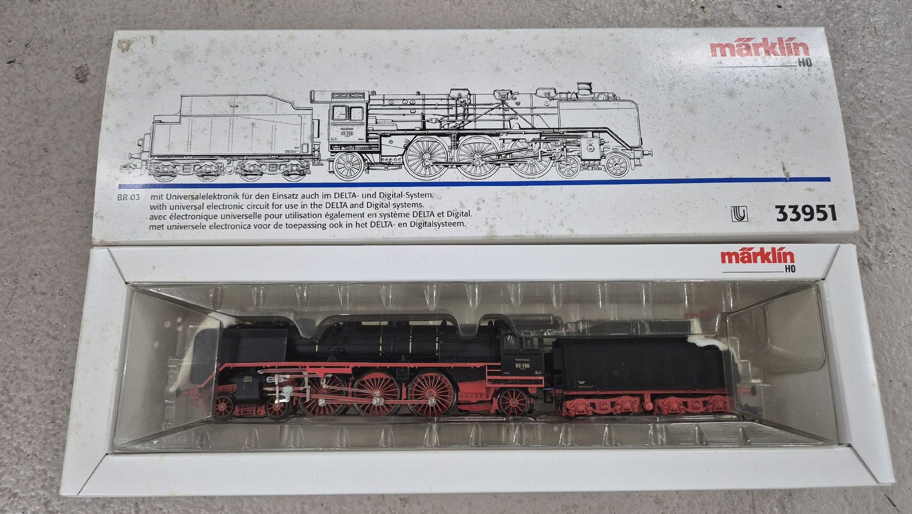 Märklin Trains électriques: Märklin 33951 BR 03 Digital – D'occasion à Münsingen par hausbootli 1
