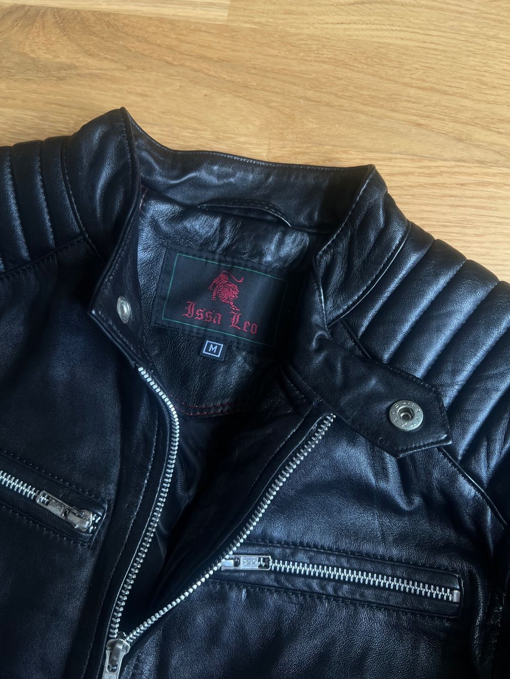 Jacken: Issa Leo Leather jacket – Neu (gemäss Beschreibung) aus Zürich von John_777 2