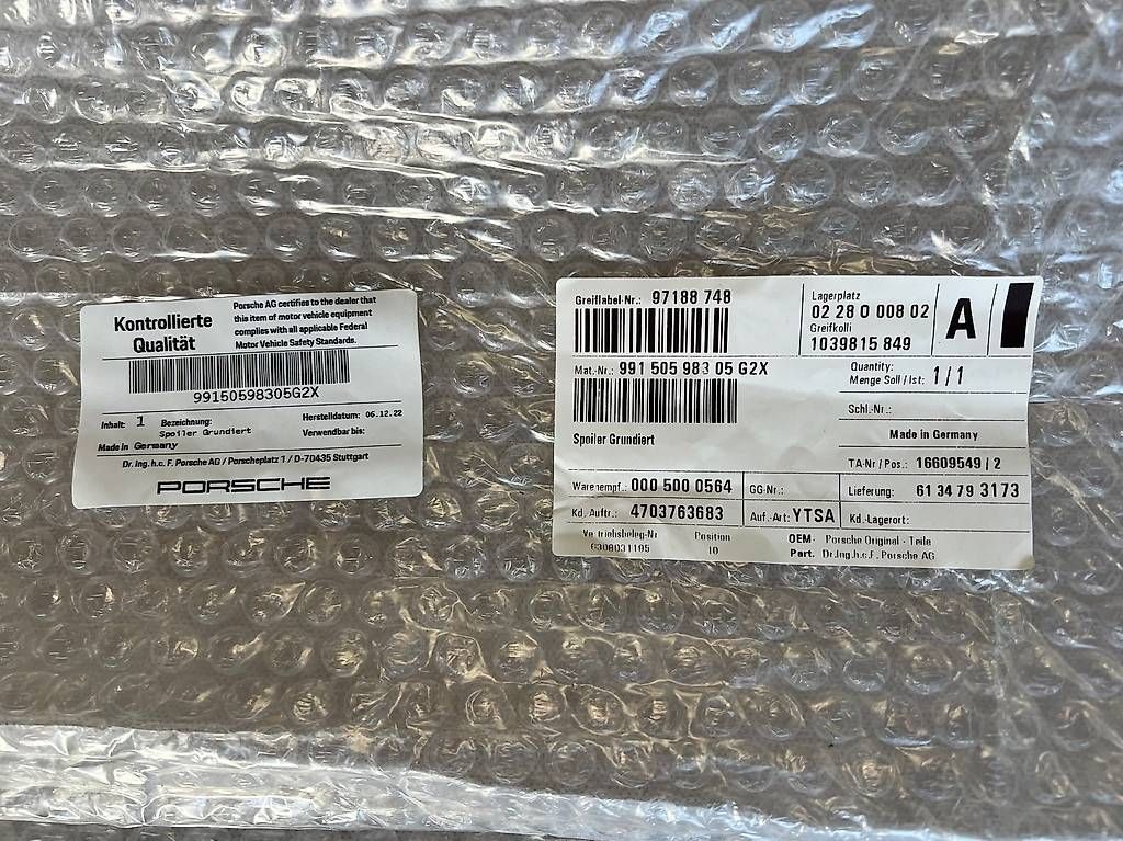 Alle Autoersatzteile: Posche 911  991 GTS – Neu und originalverpackt aus Uttwil von df9_dq5h 1