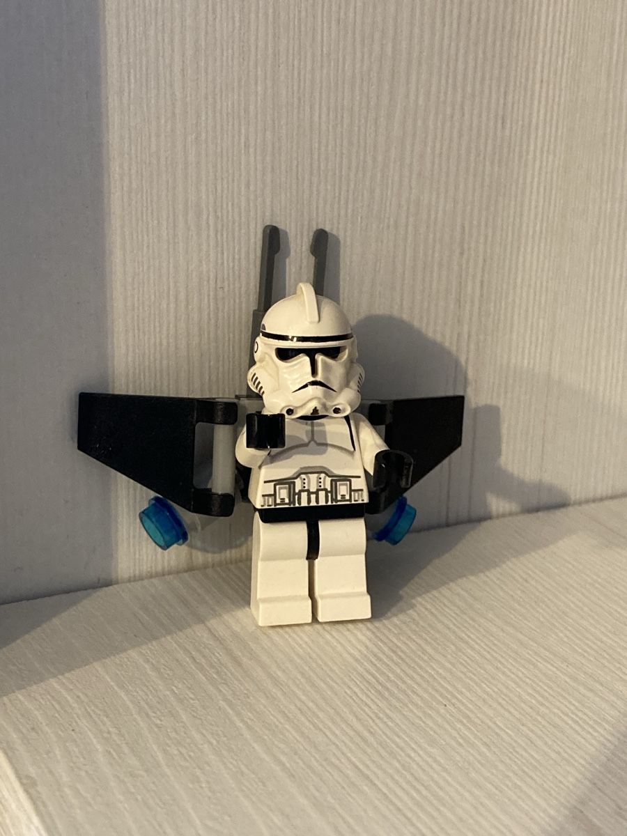 Lego Giocattoli: LEGO Star Wars Clone Jet Trooper Minifigur – Usato da Schafisheim venduto da mic_79dx