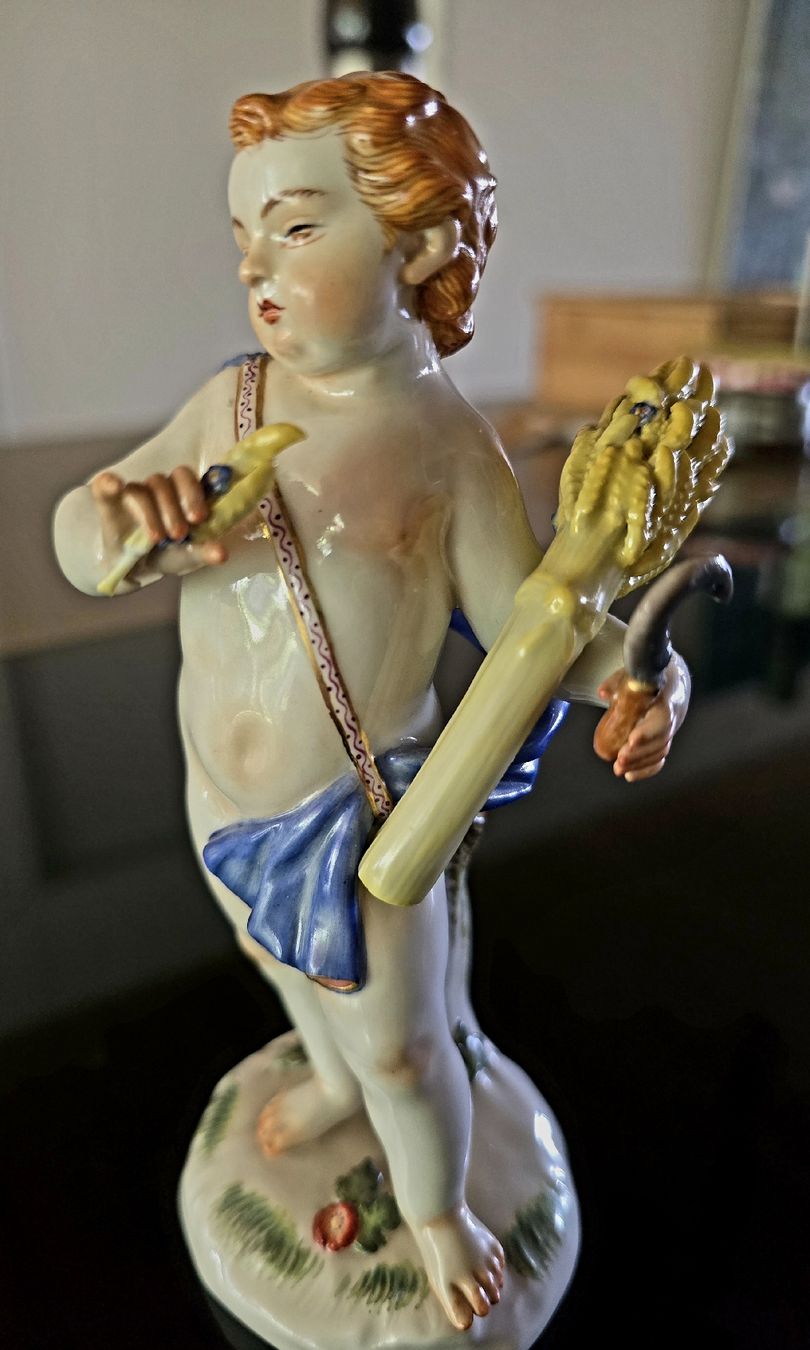 Statuette: Meissen Putto, der Sommer – Usato da Opfikon venduto da koiliebhaber 7