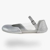 New Navega barefoot silver flats