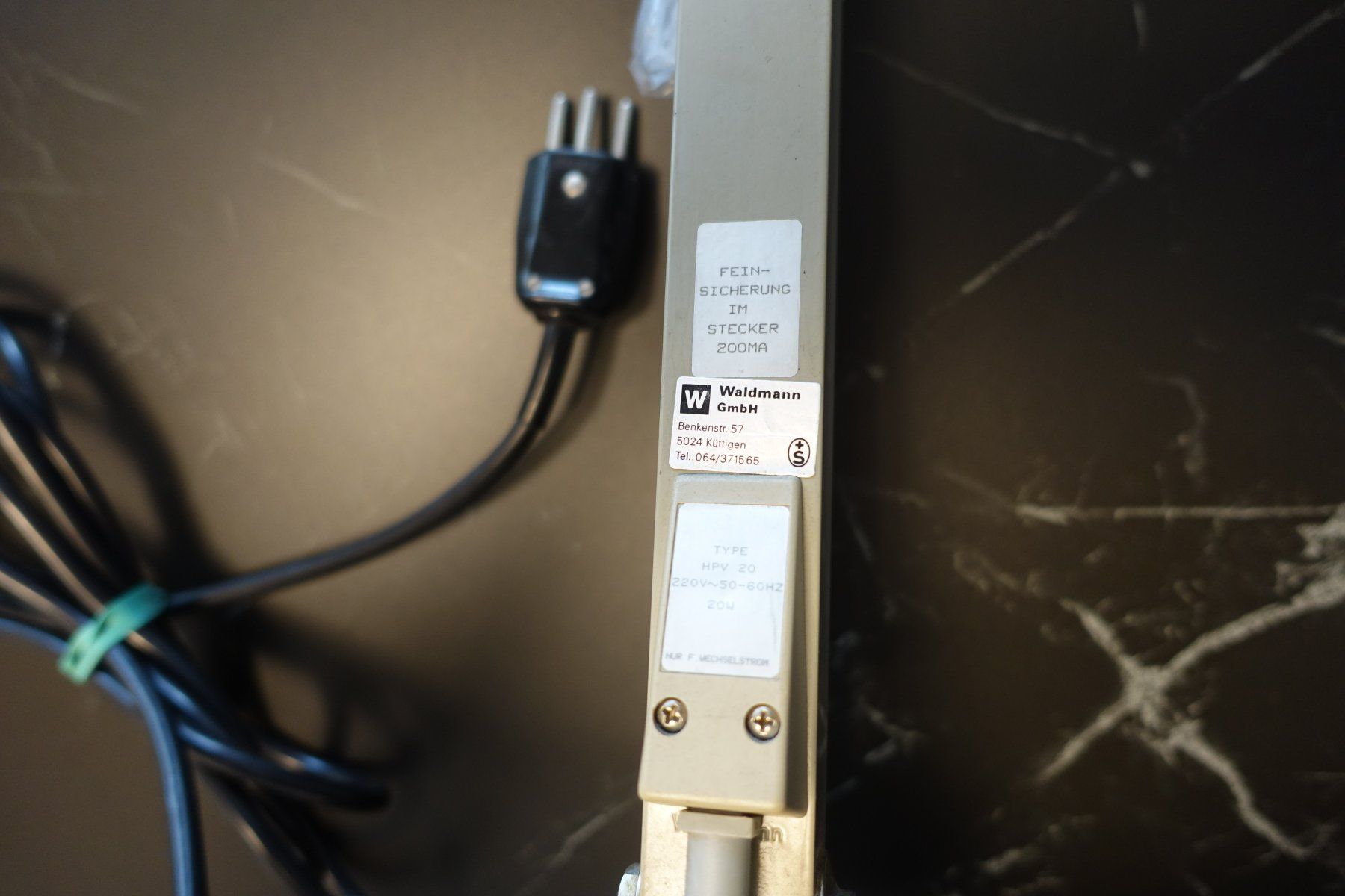 Lampade: Halogen Werkstattlampe /Maschinenlampe Waldmann – Usato da Belp venduto da Mazarron58 2