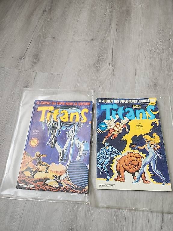 BD: Bande dessiné marvel présente titans 52-53 – D'occasion à Romont FR par Alejandro111