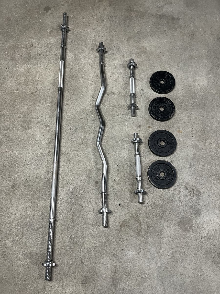 Manubri & Pesi: Curlstange / Sz- Stange Chrom 30mm – Usato da Würenlos venduto da KLG_3TBs
