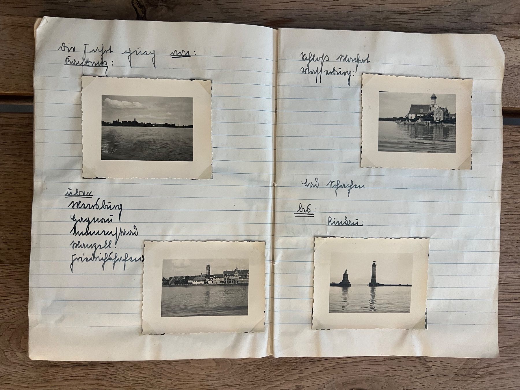 Ansichtskarten: Dokumentation Schulreise Bodenseefahrt 1937 (KoA ) – Gebraucht aus Hermetschwil-Staffeln von militaria-schweiz 5