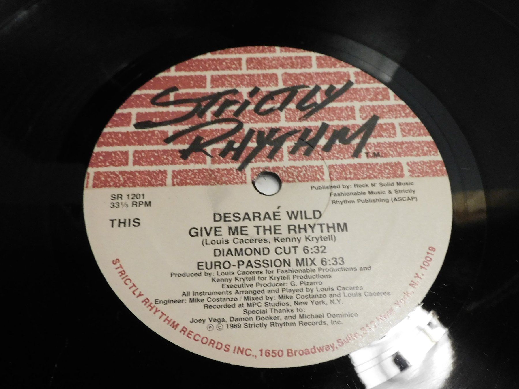 Dischi in vinile: LP - 1989 Strictly Rhythm Euro Passion Mix     LP – Usato da Sursee venduto da 76 1