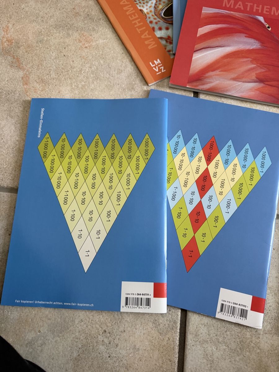 Bücher: Schweizer Mathematik  Set 4 Klass Klett Schulbuch Set – Gebraucht aus Oberlunkhofen von Raspberry 3
