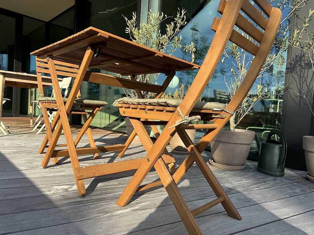 Micasa Tischset: Set garden table and chairs KOS Casa – Gebraucht aus Zürich von gui_bkl6 1