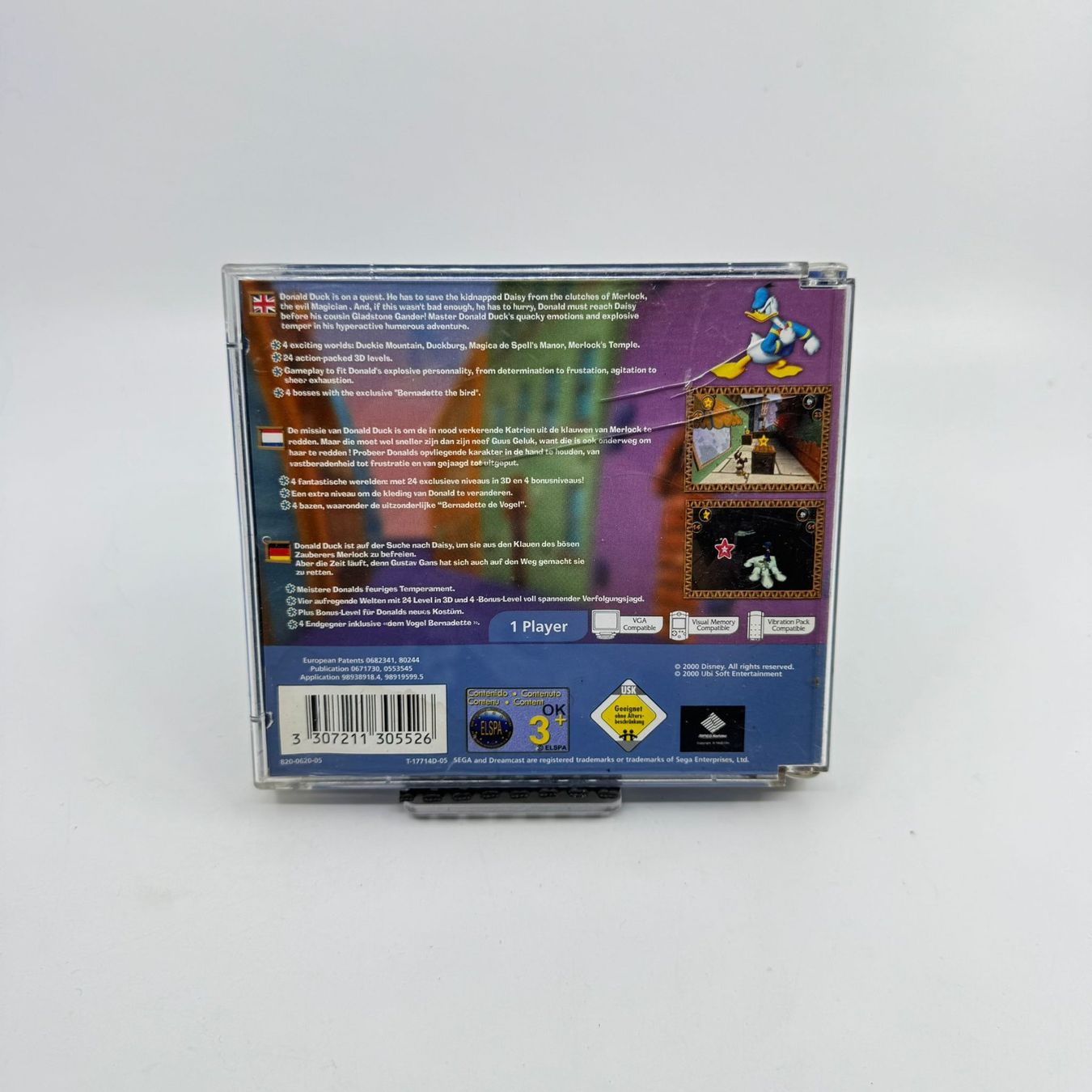 Sega Spiele: Donald Duck Quack Attack (Dreamcast) – Gebraucht aus Herisau von Seyashop1 2