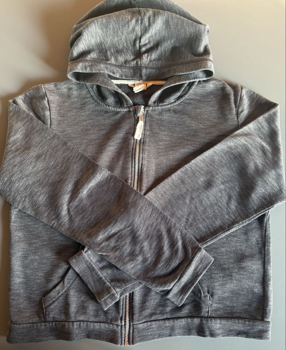 H&M Giacche & Cappotti: Schwarz-Graue Jacke mit Reissverschluss – Usato da Güttingen venduto da norwis3