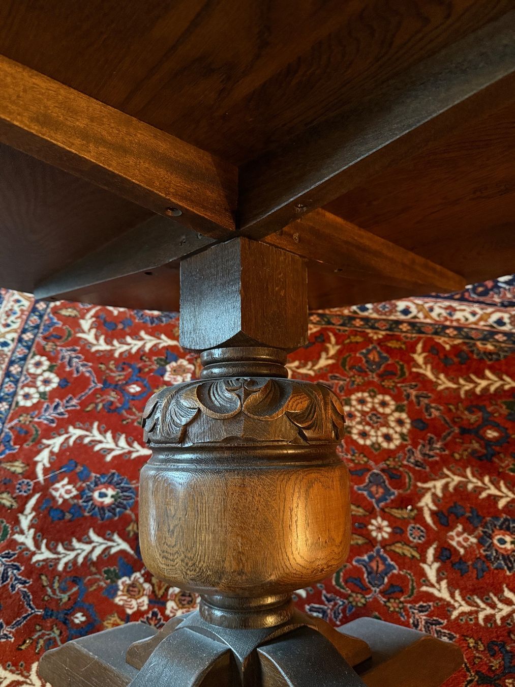Tische: Couchtisch Eiche Rund Ø94 cm Vintage – Gebraucht aus Itingen von uhu777 2