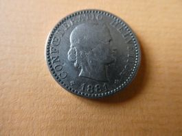 Schweiz 1881, 20 Rappen
