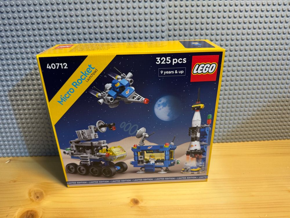 Lego 40712 Mikro Startrampe Micro Rocketbase Space Baby (Neu und ...
